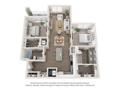 bedroom floor plan | the edge at 450
